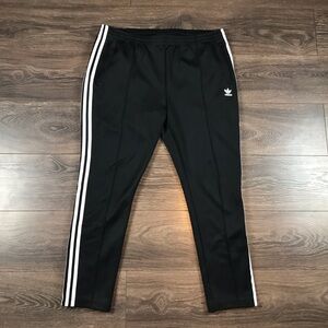 Adidas Black Adicolor Classic White Stripes Bekenbauer Men’s Track Pants Size XL
